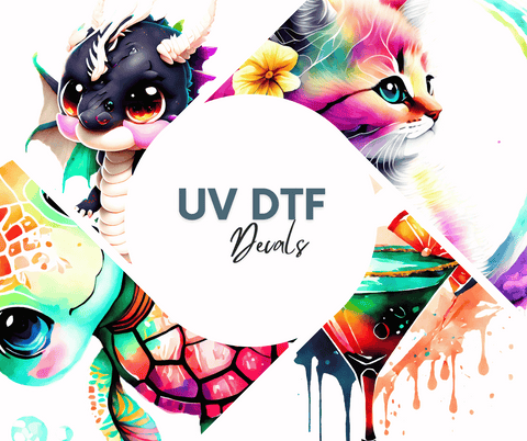 UV DTF decals