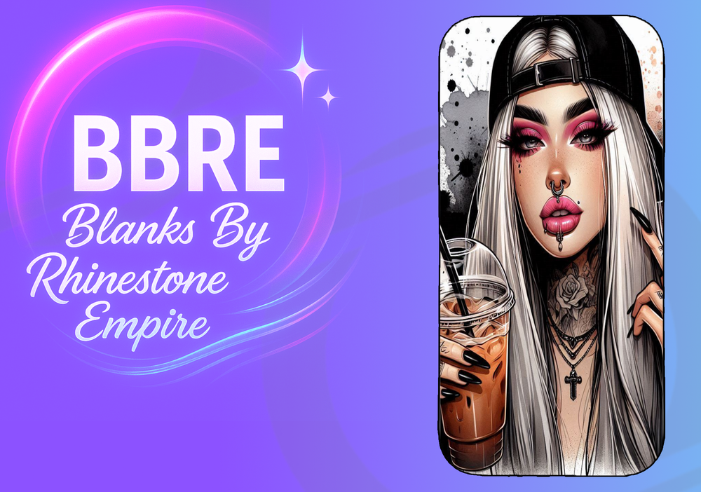 Tattoo Girl Sublimation Phone Wrap