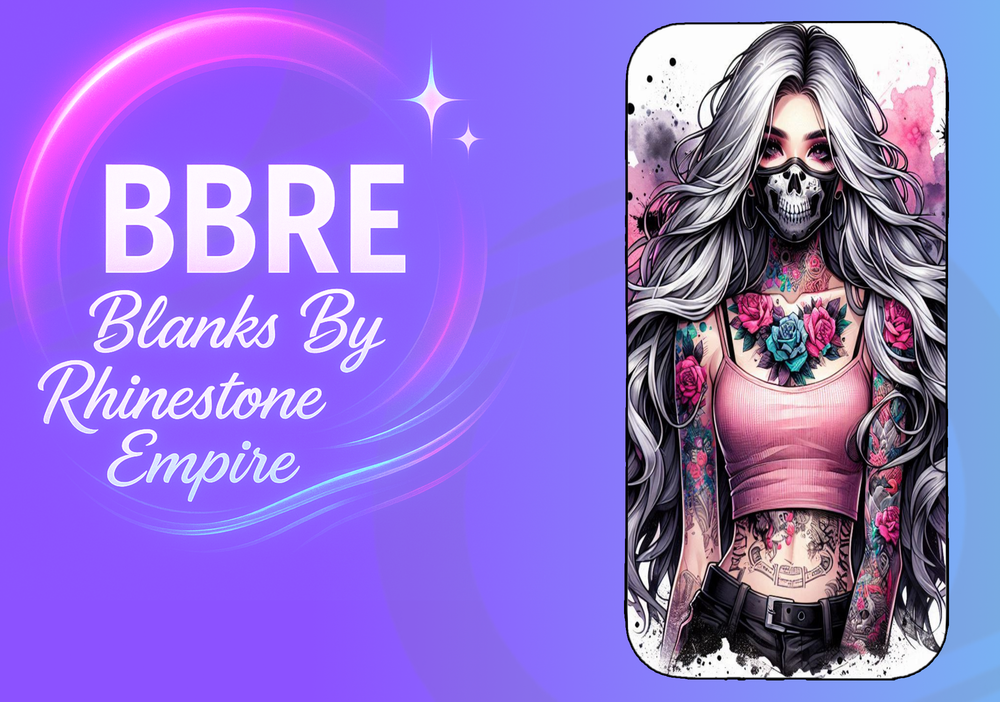 Tattoo Girl Sublimation Phone Wrap