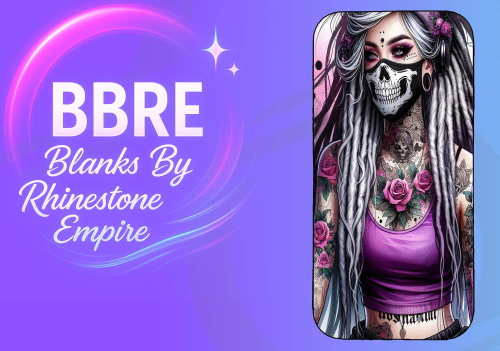 Tattoo Girl Sublimation Phone Wrap