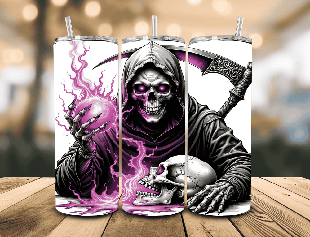 Reaper with Purple Crystal Orb