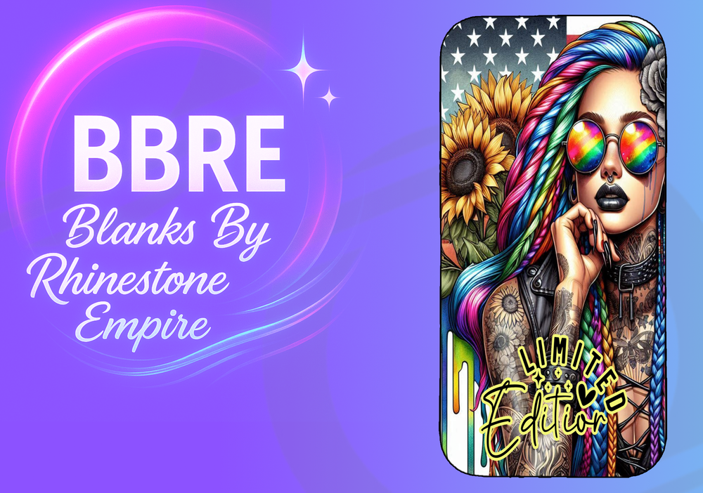 Tattoo Girl Sublimation Phone Wrap