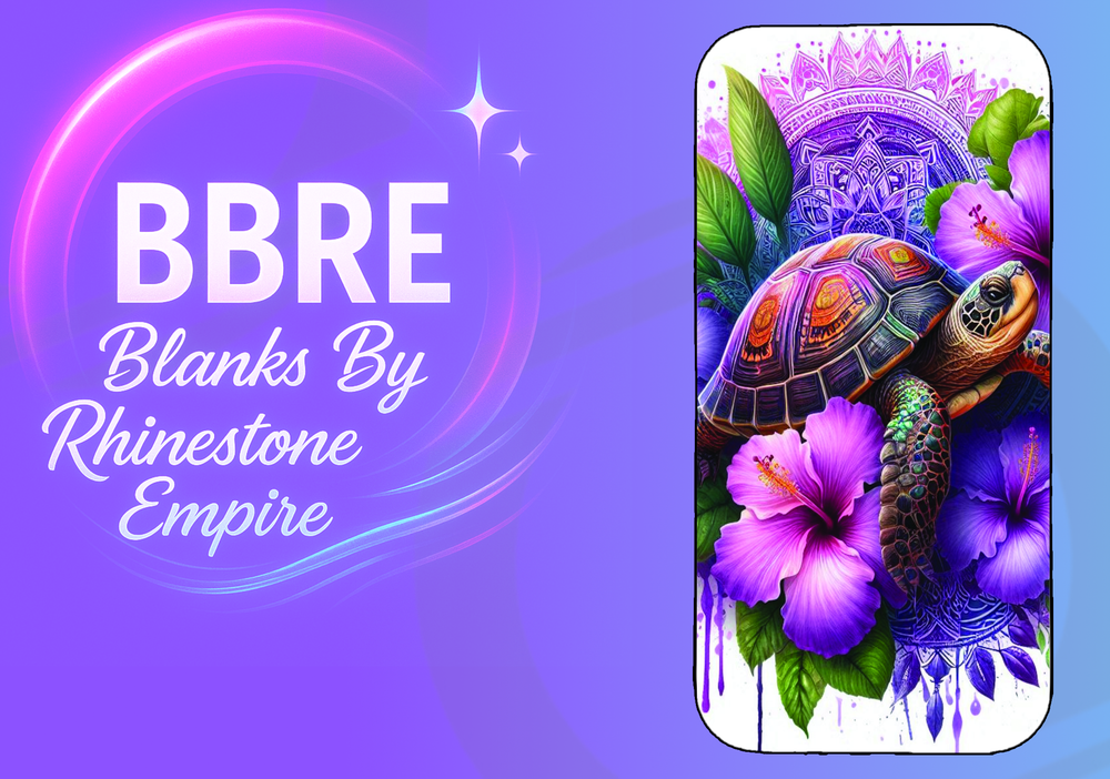 Floral Sublimation Phone Wrap