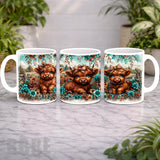 Highland Cattle Mockup Product Photo