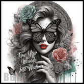Butterfly Beauty 2 15 OZ Straight Wrap