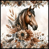 Floral Horse 15 OZ Straight Wrap