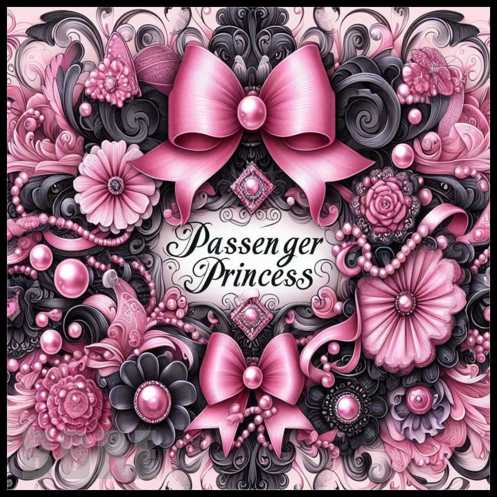 Pink Floral 15 OZ Straight Wrap