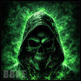 Green Grim Reaper 15 OZ Straight Wrap