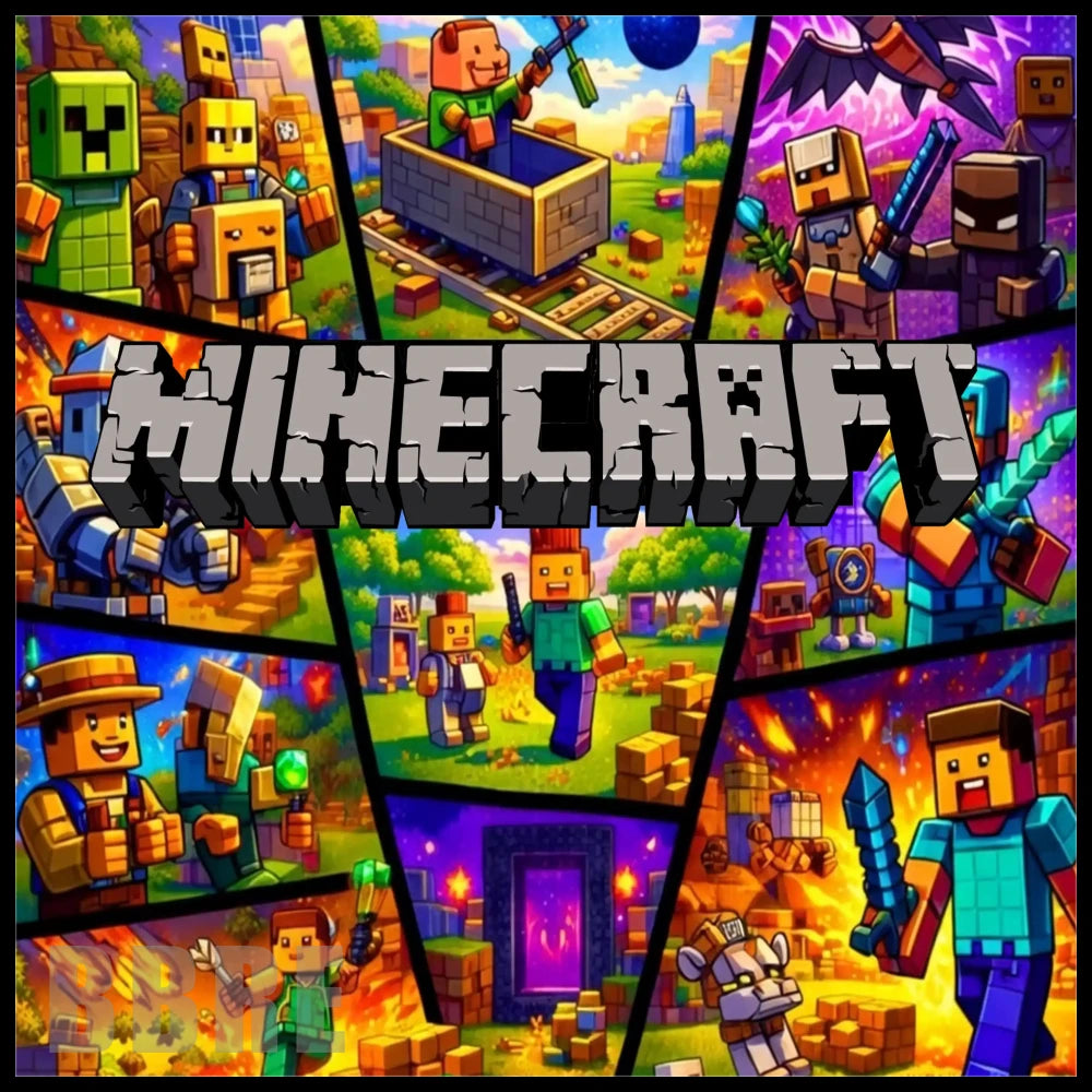 Minecraft Adventure 15 OZ Straight Wrap