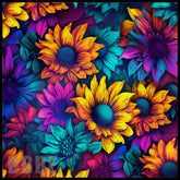 Vibrant Sunflowers 2 15 OZ Straight Wrap