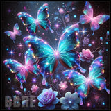Galactic Butterflies 15 OZ Straight Wrap
