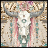 Floral Skull 2 15 OZ Straight Wrap