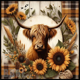 Highland Cow 15 OZ Straight Wrap