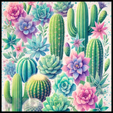 Cactus Garden 2 15 OZ Straight Wrap