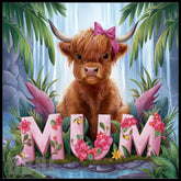 Highland Cow 6 15 OZ Straight Wrap