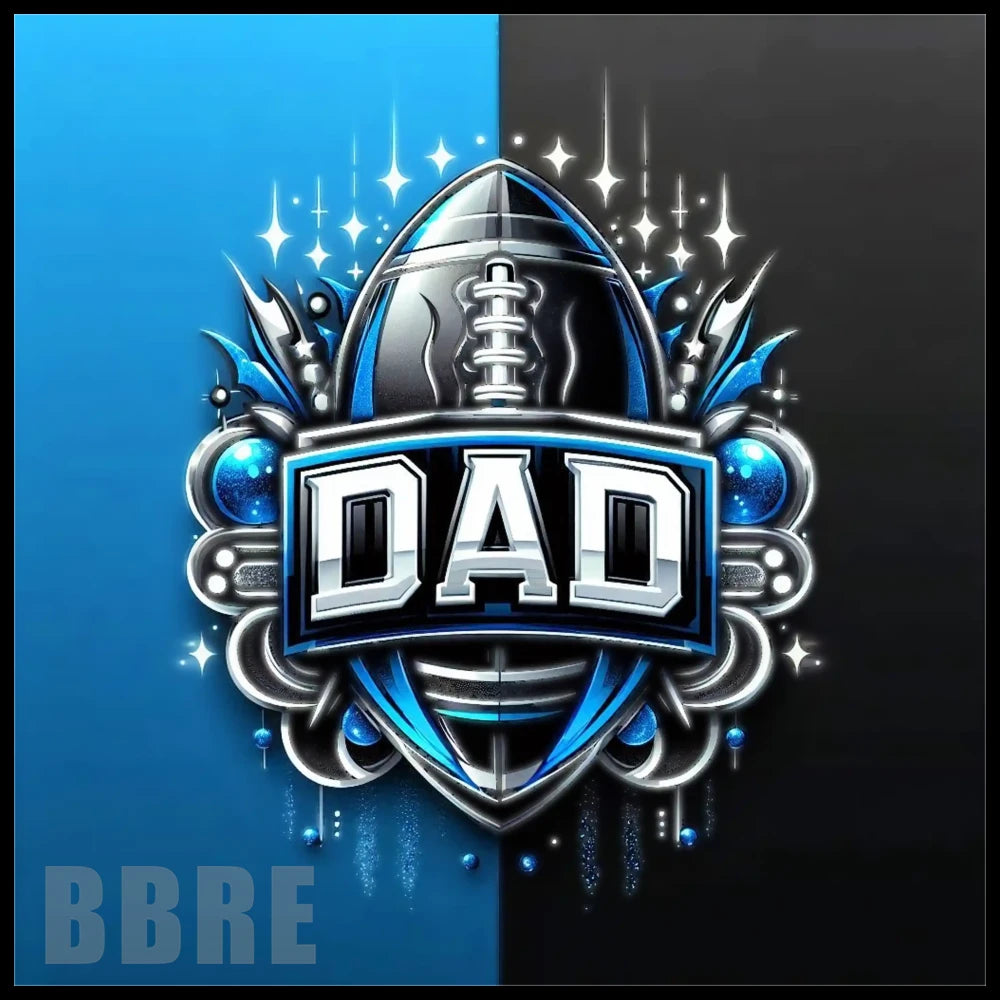 Football Dad 15 OZ Straight Wrap