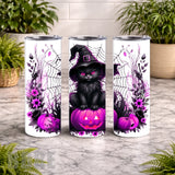 Halloween Cat 15 OZ Straight Wrap