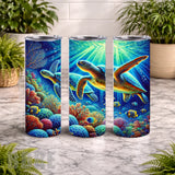 Ocean Turtles 2 15 OZ Straight Wrap