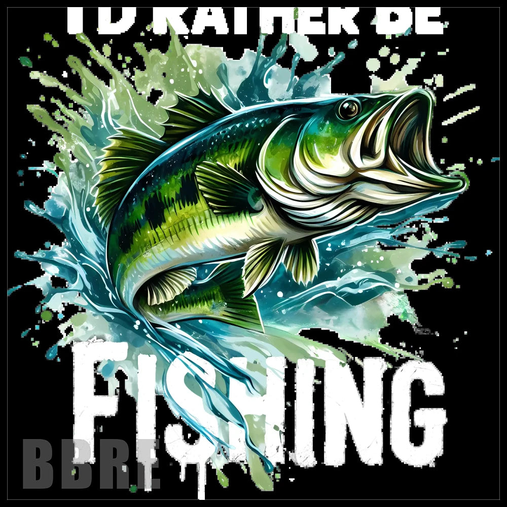 Fishing Bass 2 15 OZ Straight Wrap