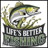 Fishing Bass 3 15 OZ Straight Wrap