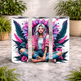 Floral Goddess 2 15 OZ Straight Wrap