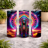 Vibrant Skull 2 15 OZ Straight Wrap