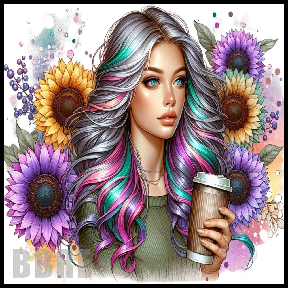 Sunflower Beauty 2 15 OZ Straight Wrap
