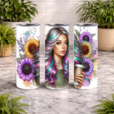 Sunflower Beauty 2 15 OZ Straight Wrap