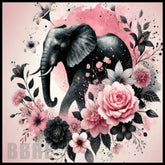 Floral Elephant 2 15 OZ Straight Wrap