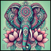 Elephant Mandala 3 15 OZ Straight Wrap