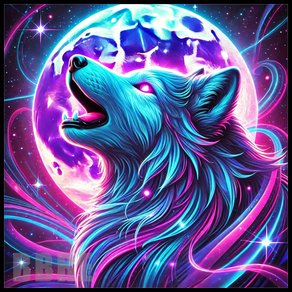 Cosmic Wolf 15 OZ Straight Wrap