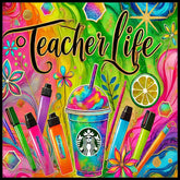 Teacher Life 15 OZ Straight Wrap