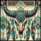 Tribal Skull 15 OZ Straight Wrap