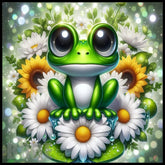 Frog Floral 15 OZ Straight Wrap