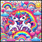 Unicorn Rainbow 15 OZ Straight Wrap