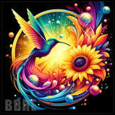Vibrant Hummingbird 15 OZ Straight Wrap