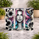 Floral Dream 2 15 OZ Straight Wrap