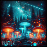Cosmic Mushrooms 15 OZ Straight Wrap