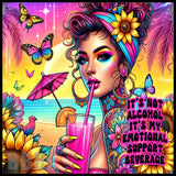 Tropical Vibes 2 15 OZ Straight Wrap