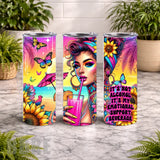 Tropical Vibes 2 15 OZ Straight Wrap