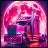 Pink Truck 15 OZ Straight Wrap