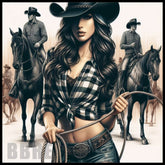 Cowgirl Rodeo 15 OZ Straight Wrap