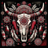 Red Skull Art 15 OZ Straight Wrap