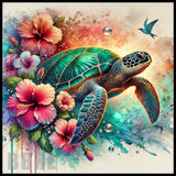 Tropical Turtle 10 15 OZ Straight Wrap