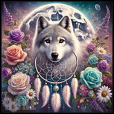 Wolf Dreamcatcher 4 15 OZ Straight Wrap