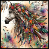 Colorful Horse 2 15 OZ Straight Wrap