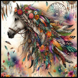 Colorful Horse 2 15 OZ Straight Wrap