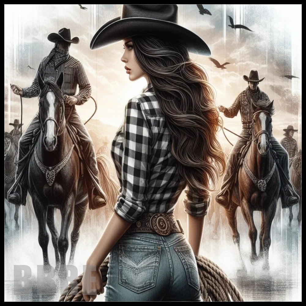 Cowgirl Riders 15 OZ Straight Wrap