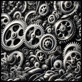 Mechanical Gears 15 OZ Straight Wrap