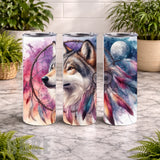 Wolf Dreamcatcher 7 15 OZ Straight Wrap